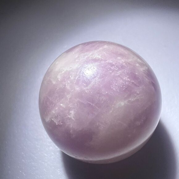 Kunzite‎ Crystal Marble Sphere (8) - Picture 3 of 9